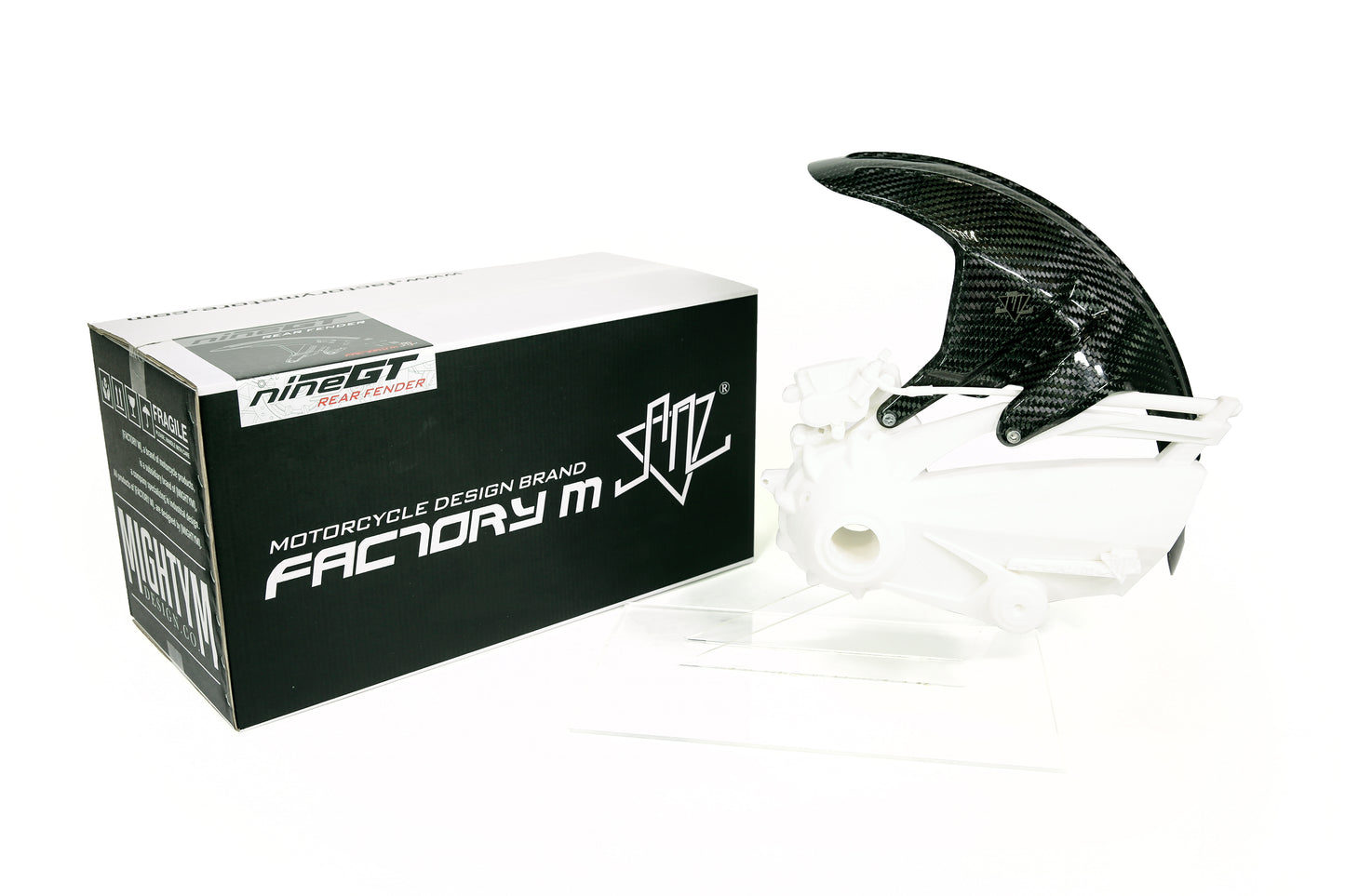 [FACTORY M] Carbon Fiber Rear Fender for BMW R nine T