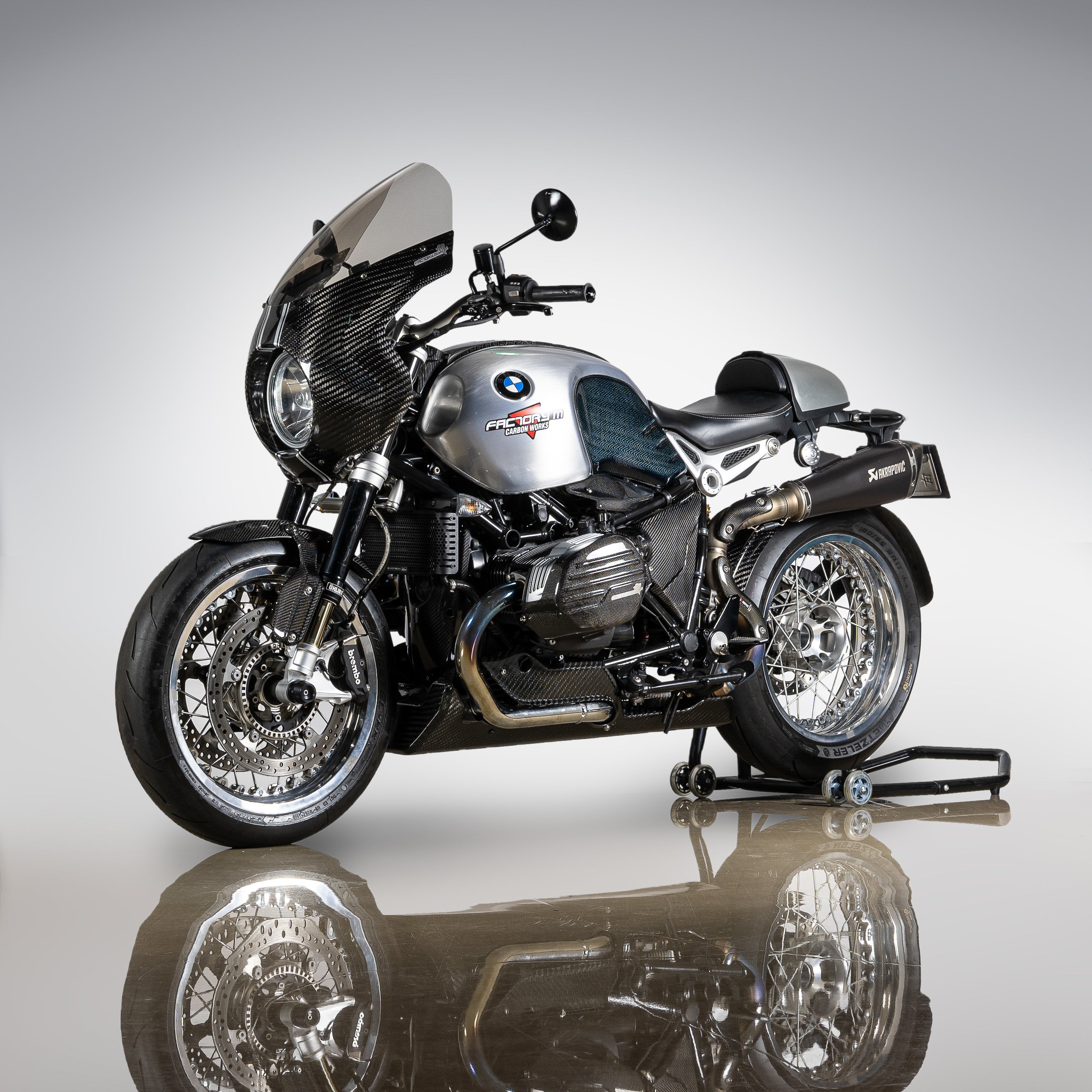 FACTORY M] Carbon Fiber Rear Fender for BMW R nine T – Factory M