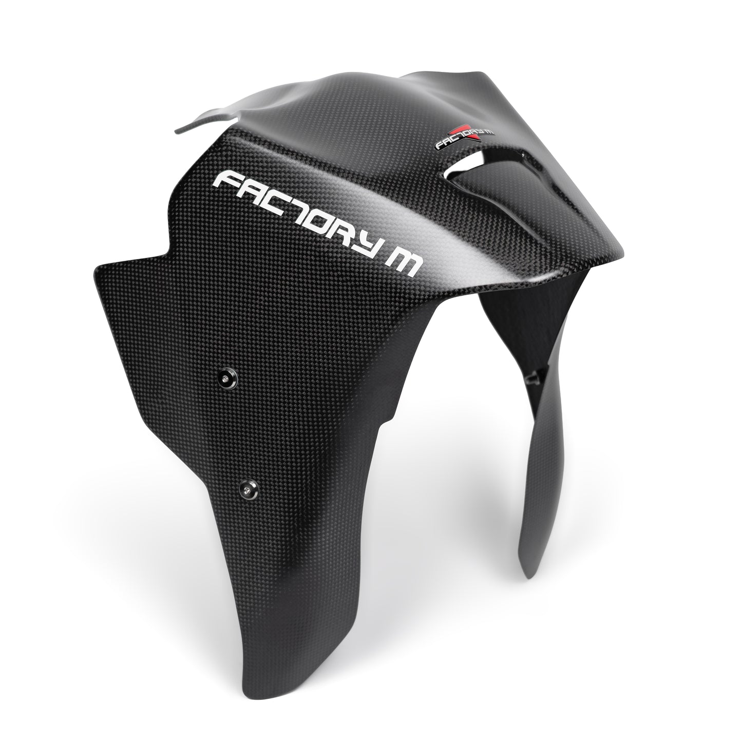 Plain Weave Matte Carbon Aero Front Fender for DUCATI Panigale V4 S (2025+)