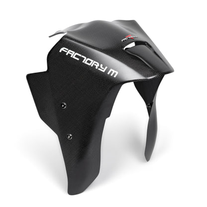 Plain Weave Matte Carbon Aero Front Fender for DUCATI Panigale V4 S (2025+)
