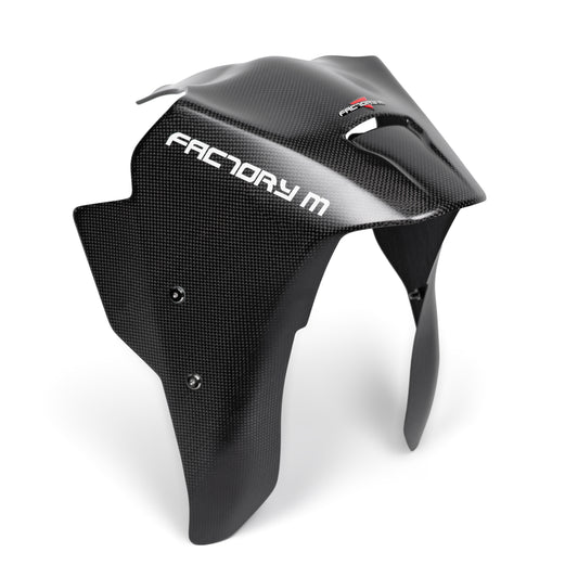Plain Weave Matte Carbon Aero Front Fender for DUCATI Panigale V4 S (-2024) / V4 SP2