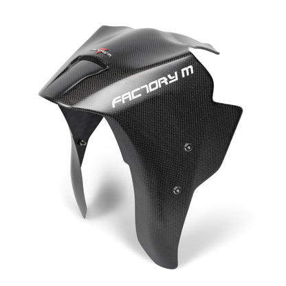 Plain Weave Matte Carbon Aero Front Fender for DUCATI Panigale V4 S (2025+)
