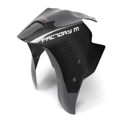Twill Gloss Carbon Aero Front Fender for DUCATI Panigale V4 S (-2024) / V4 SP2