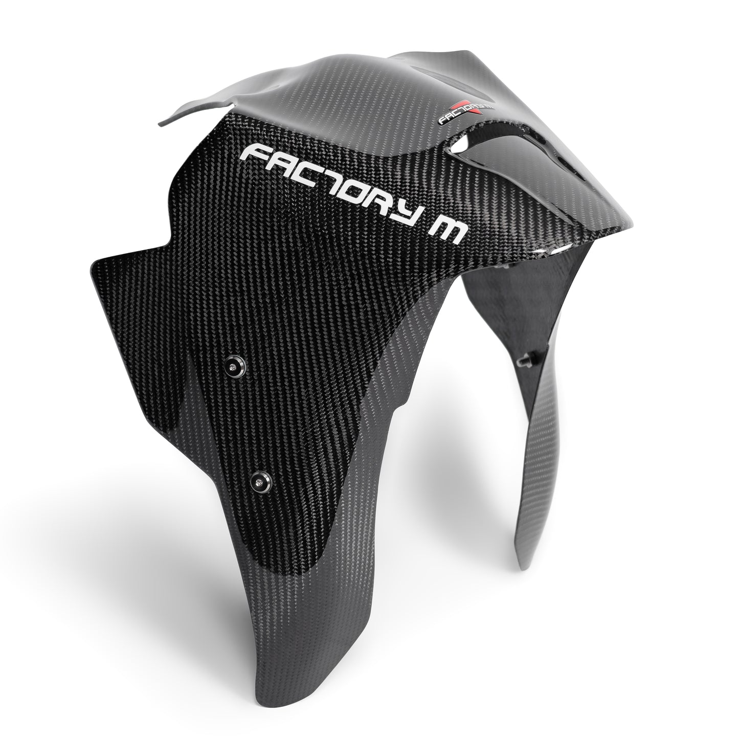 Twill Gloss Carbon Aero Front Fender for DUCATI Panigale V4 S (-2024) / V4 SP2