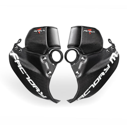 Plain Weave Matte Carbon Aero Disc and Caliper Cooler Set for DUCATI Panigale V4 S (2025+)