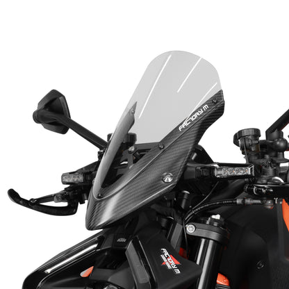 Matte Carbon Aero Windscreen Kit for KTM 1390 Super Duke R