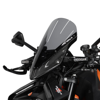Gloss Carbon Aero Windscreen Kit for KTM 1390 Super Duke R