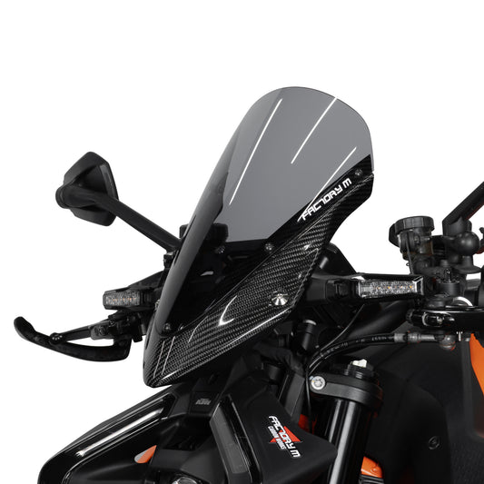 Gloss Carbon Aero Windscreen Kit for KTM 1390 Super Duke R