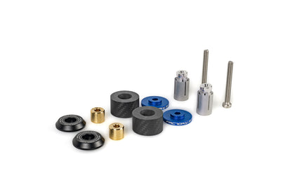 [FACTORY M] 47 Carbon Handlebar Ends BLUE (2pcs)
