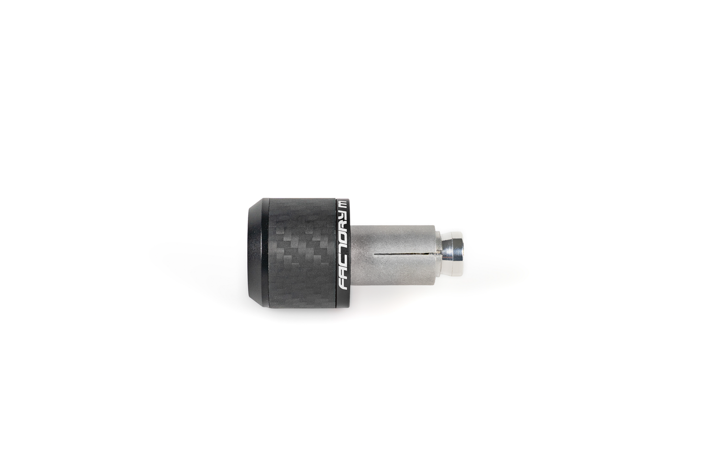 [FACTORY M] 47 Carbon Handlebar Ends BLACK (2pcs)