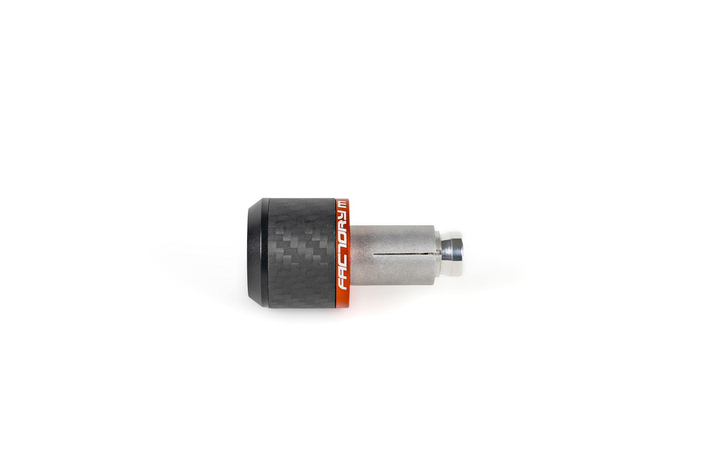 [FACTORY M] 47 Carbon Handlebar Ends ORANGE (2pcs)