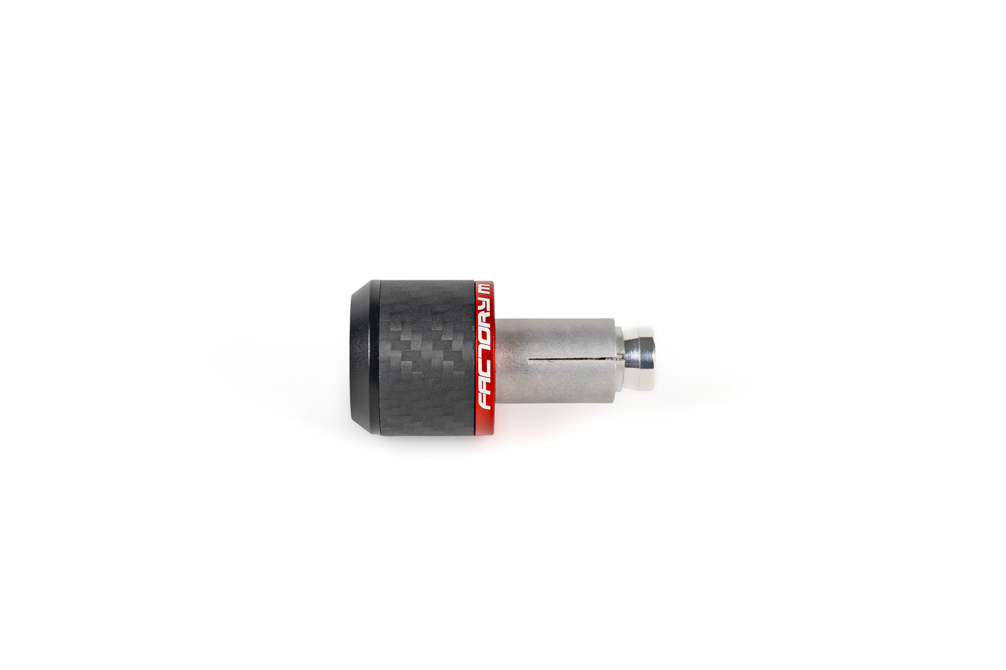 [FACTORY M] 47 Carbon Handlebar Ends RED (2pcs)