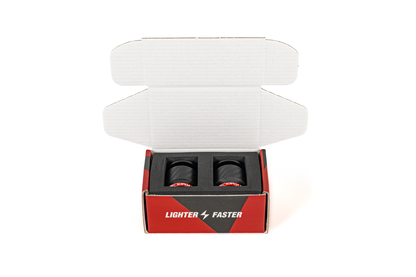 [FACTORY M] 47 Carbon Handlebar Ends RED (2pcs)