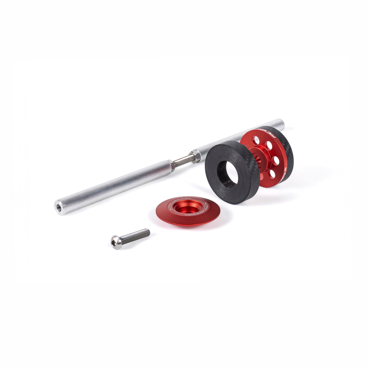 CARBON AERO DISK COVER AND BRAKE CALIPER COOLER SET FOR KTM SUPER DUKE R