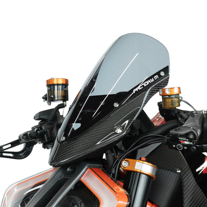 Gloss Carbon Aero Windscreen Kit for KTM 1290 Super Duke R (2020–2023) — Limited Edition