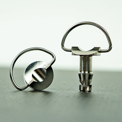 [FACTORY M] Titanium Fastener Set(Set of 2 DZUS Quick Release Fasteners and 2 Aero Bolts) for Carbon Belly Pan