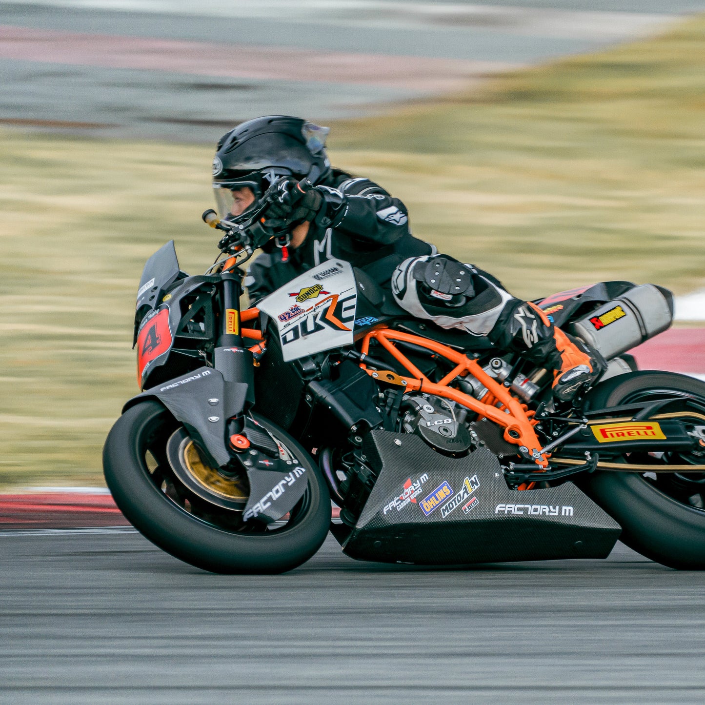 Carbon Aero Disc and Caliper Cooler Set for KTM