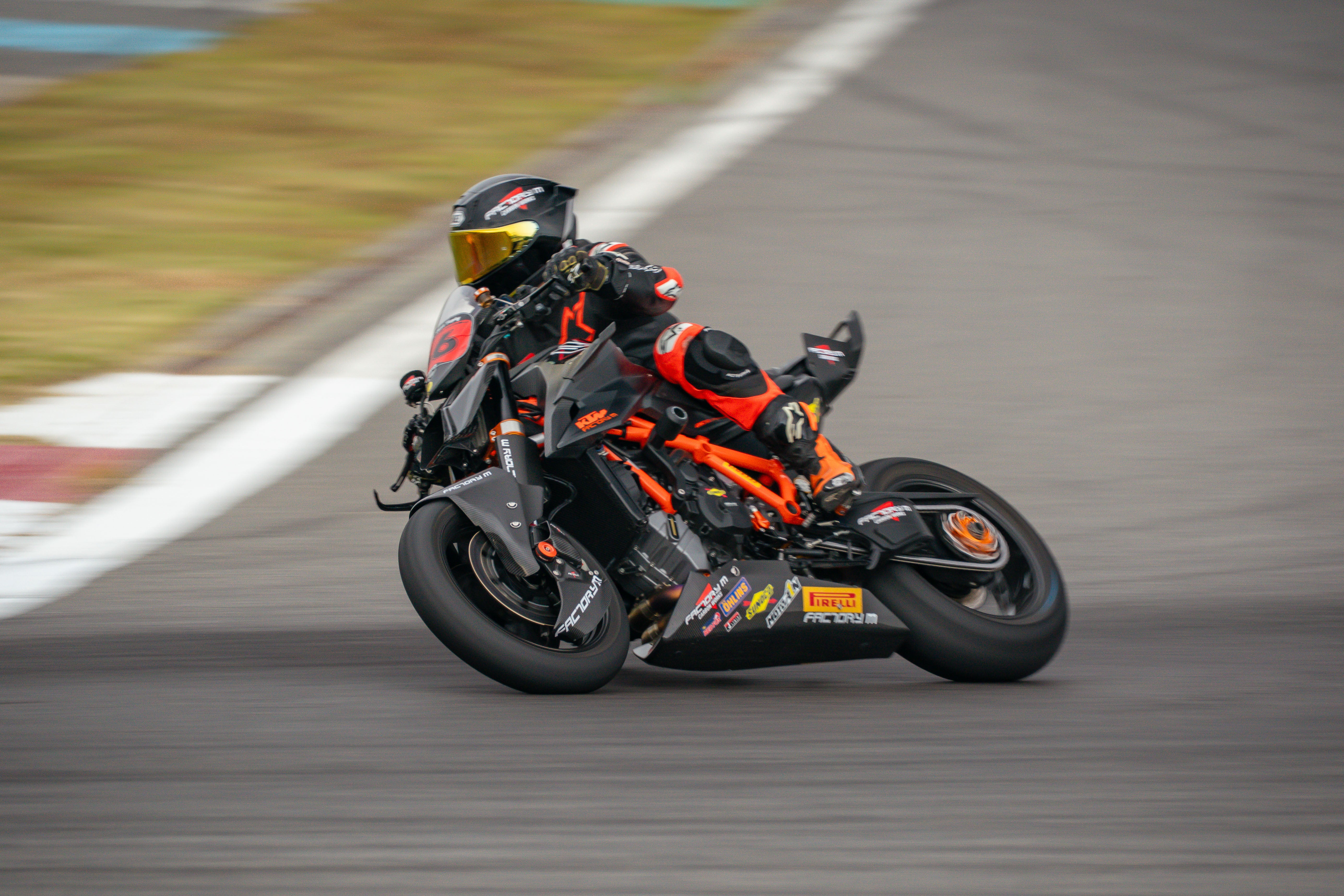 Carbon Aero Front Fender for KTM – Factory M Carbon Works