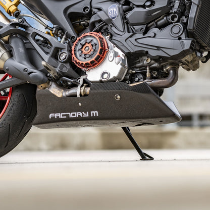 [FACTORY M] Carbon fiber belly pan for Ducati Monster SP
