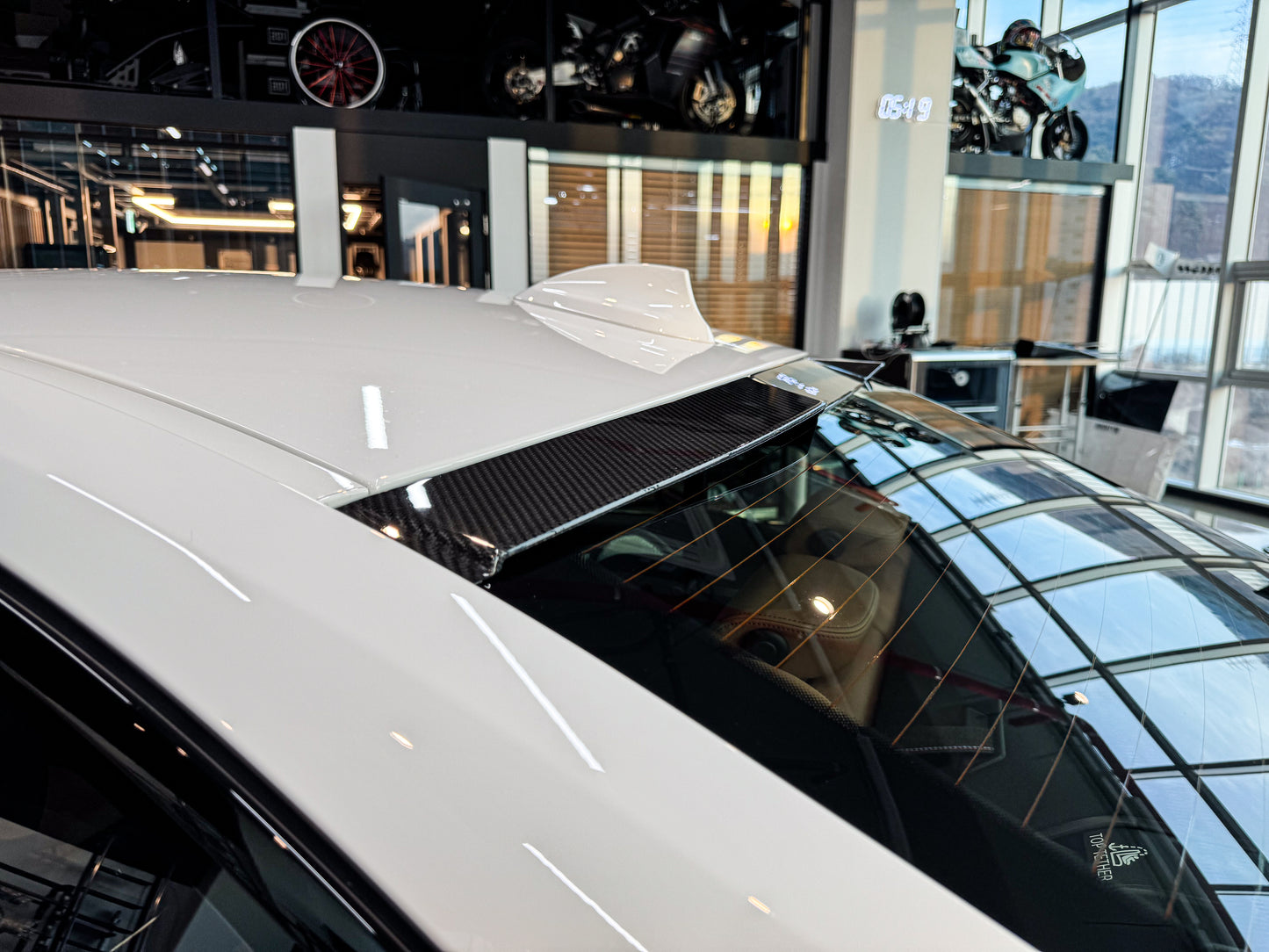 [FACTORY M] BMW G Body 3 Series Carbon Fiber Rear Roof Spoiler