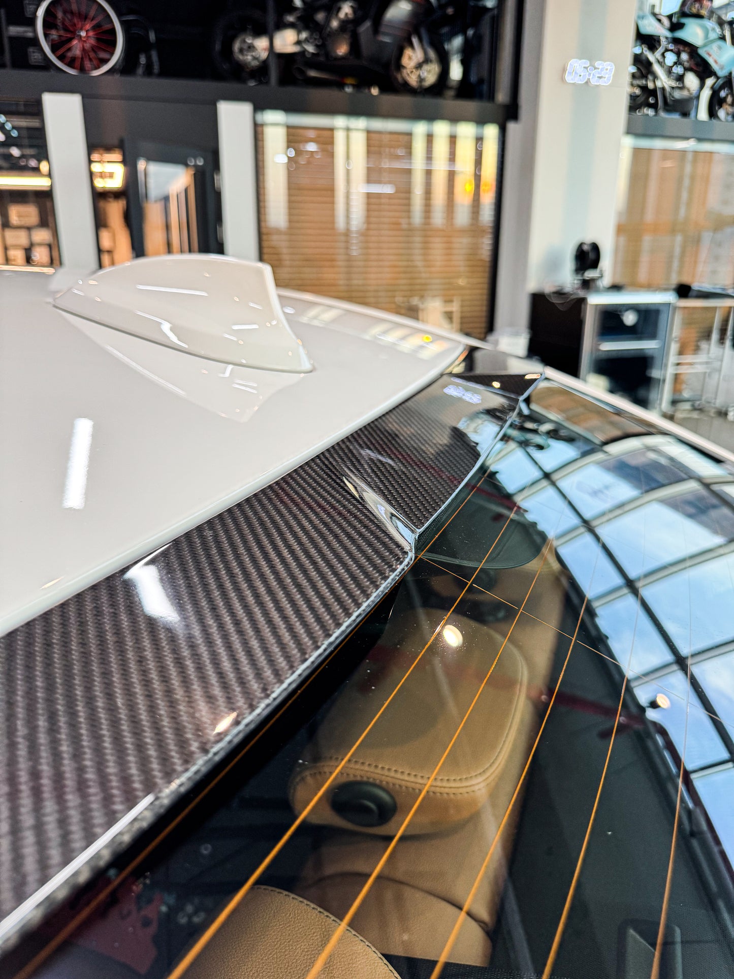 [FACTORY M] BMW G Body 3 Series Carbon Fiber Rear Roof Spoiler