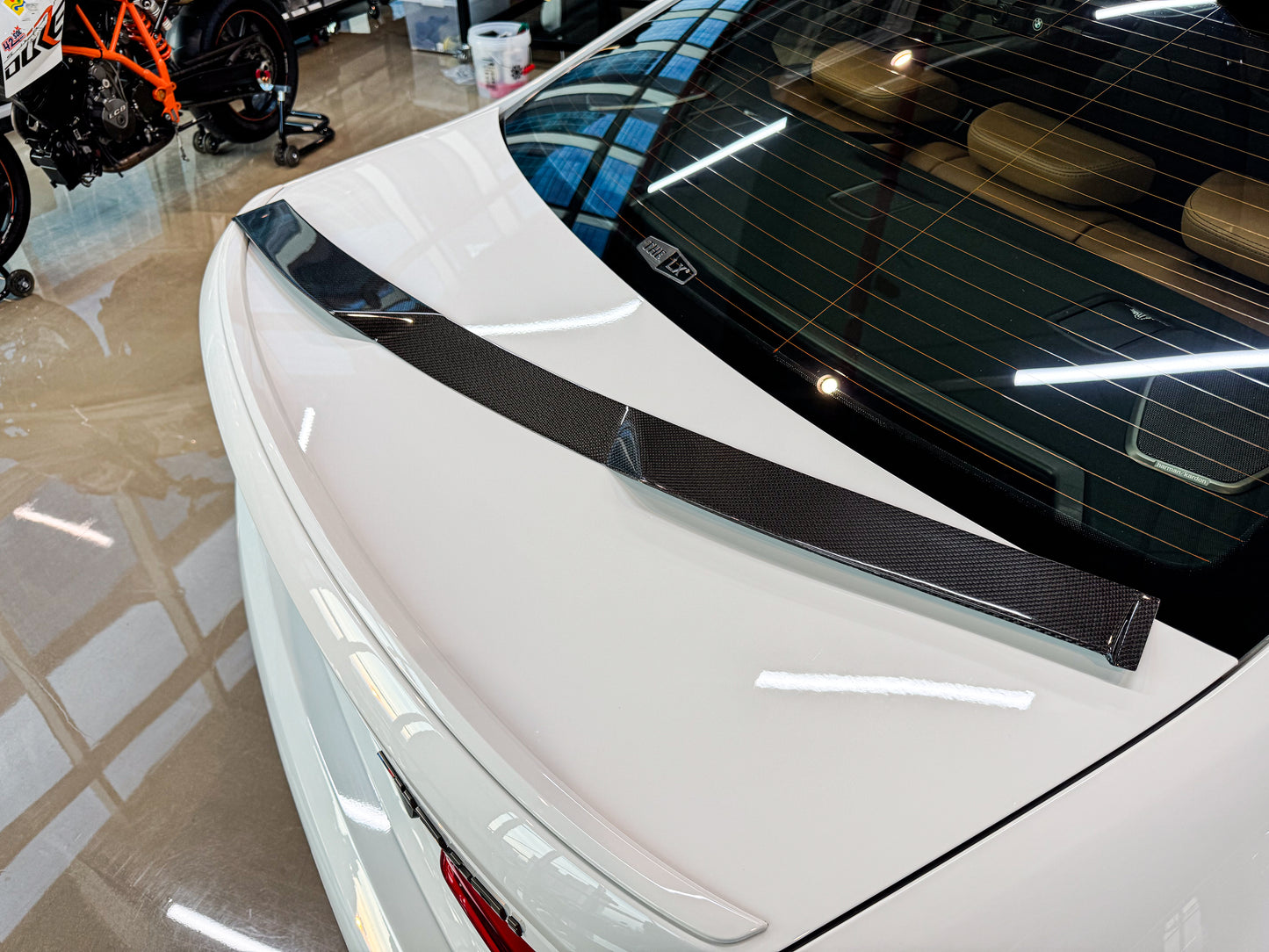 [FACTORY M] BMW G Body 3 Series Carbon Fiber Rear Roof Spoiler