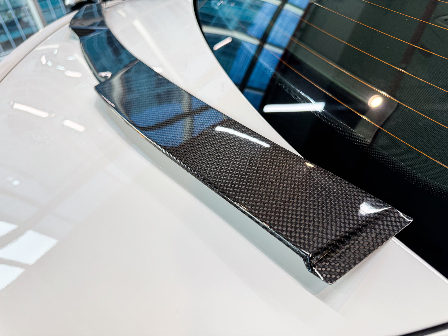 [FACTORY M] BMW G Body 3 Series Carbon Fiber Rear Roof Spoiler