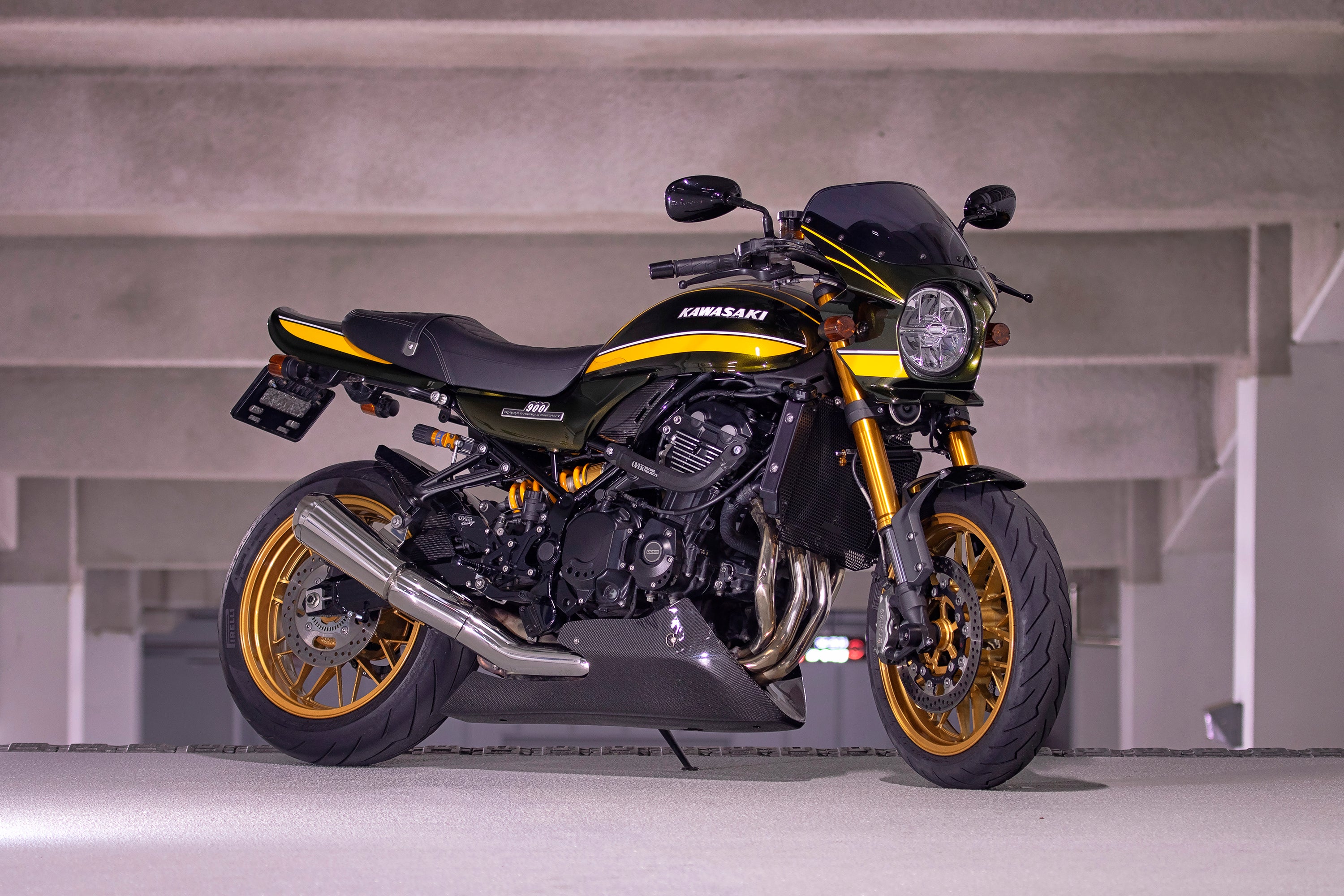 FACTORY M] Carbon Fiber Belly Pan for Kawasaki Z900RS – Factory M
