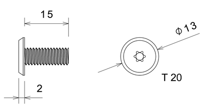 [FACTORY M] Titanium Fastener Set(Set of 2 DZUS Quick Release Fasteners and 2 Aero Bolts) for Carbon Belly Pan