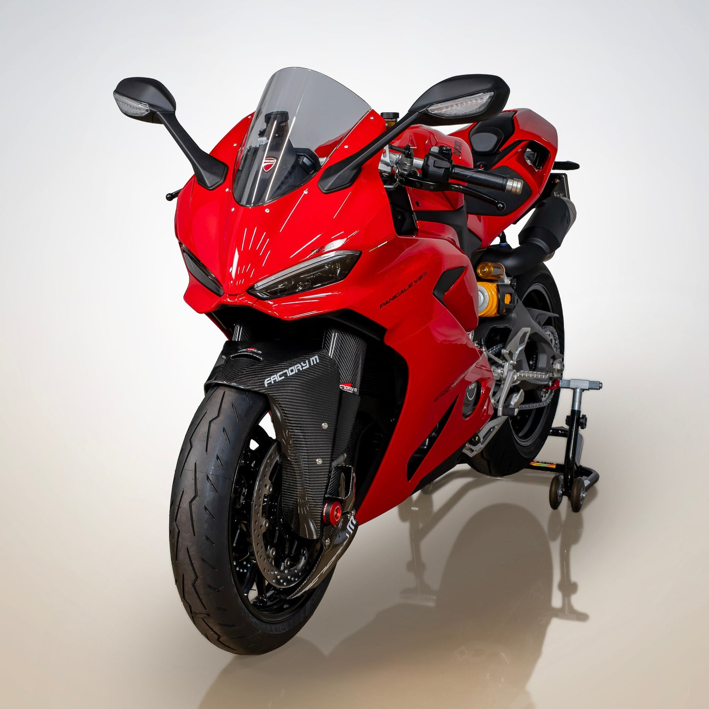 Carbon Aero Disc and Caliper Cooler Set for DUCATI Panigale V2 S (2025+)