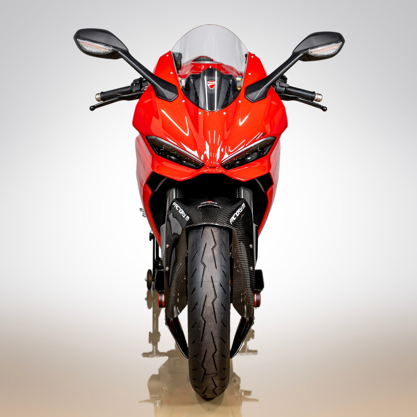 Carbon Aero Disc and Caliper Cooler Set for DUCATI Panigale V2 S (2025+)