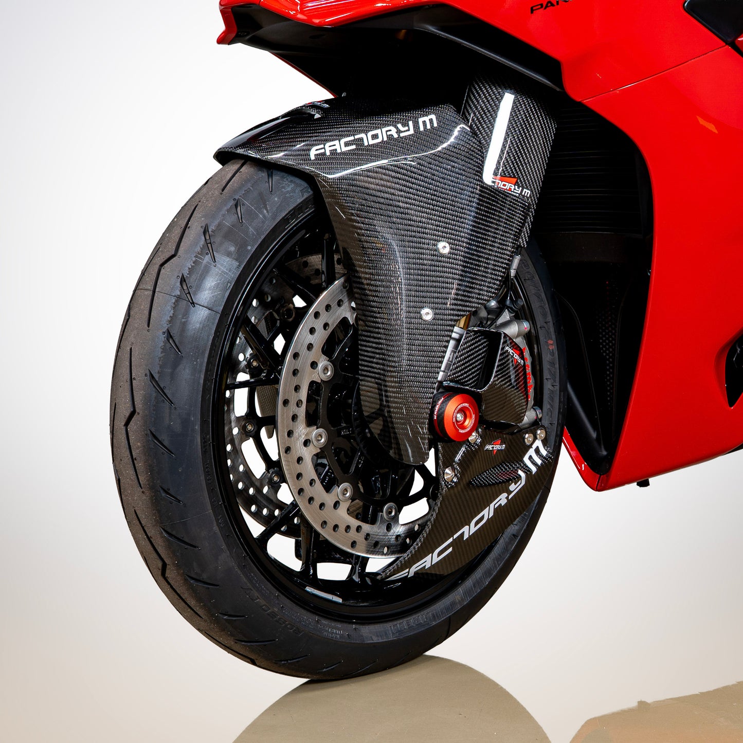 Carbon Aero Disc and Caliper Cooler Set for DUCATI Panigale V2 S (2025+)