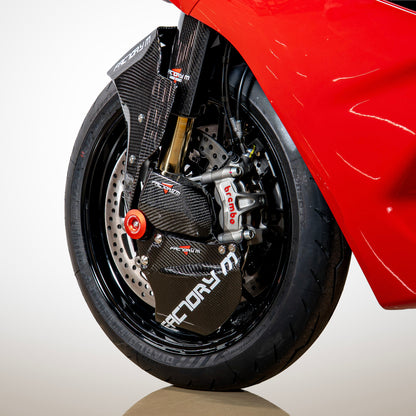 Carbon Aero Disc and Caliper Cooler Set for DUCATI Panigale V2 S (2025+)