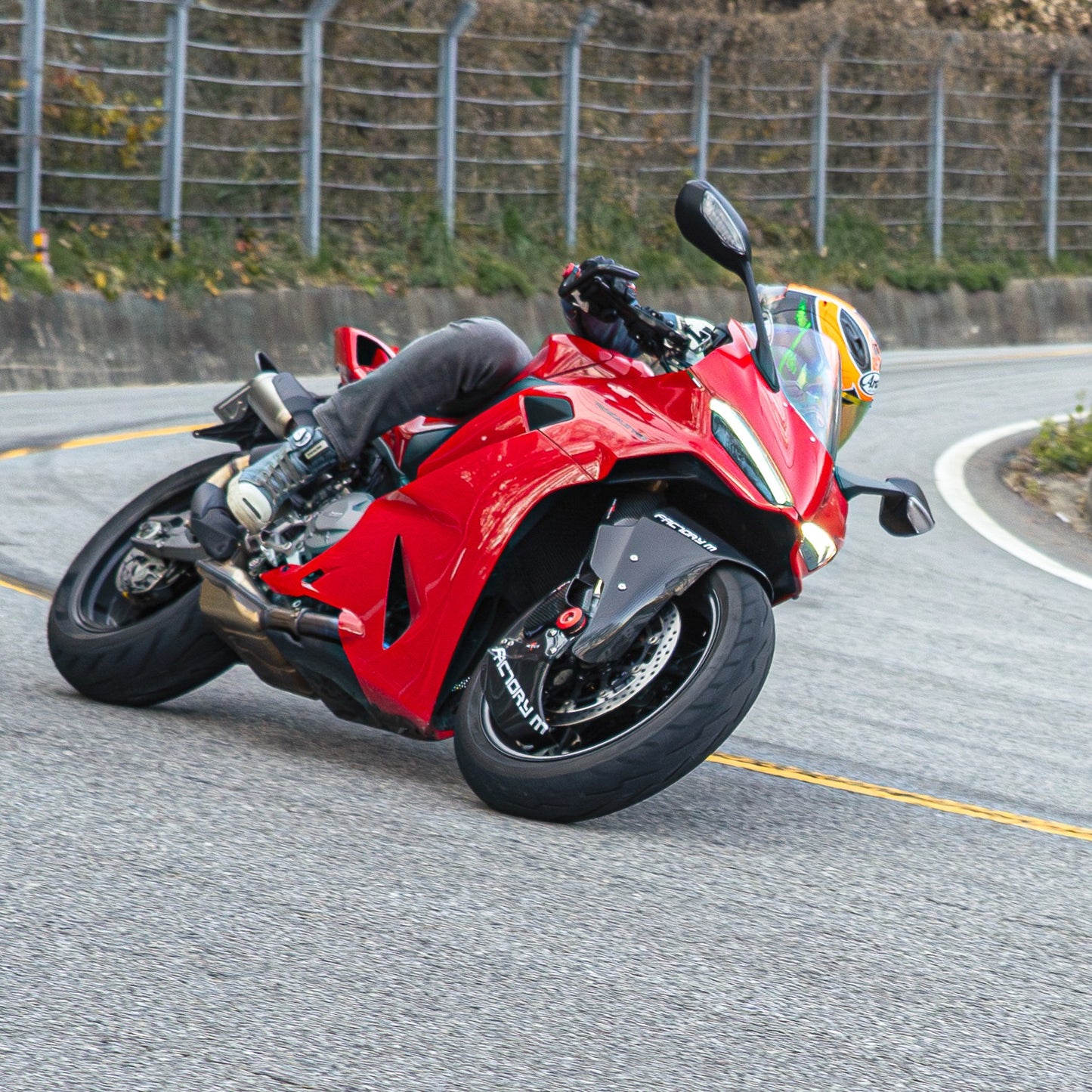 Carbon Aero Disc and Caliper Cooler Set for DUCATI Panigale V2 S (2025+)