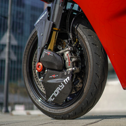 Carbon Aero Disc and Caliper Cooler Set for DUCATI Panigale V2 S (2025+)