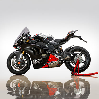 Plain Weave Matte Carbon Aero Disc and Caliper Cooler Set for DUCATI Panigale V4 S (-2024) / V4 SP2