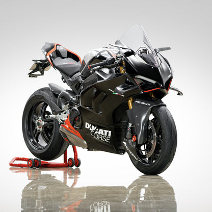 Plain Weave Matte Carbon Aero Disc and Caliper Cooler Set for DUCATI Panigale V4 S (-2024) / V4 SP2