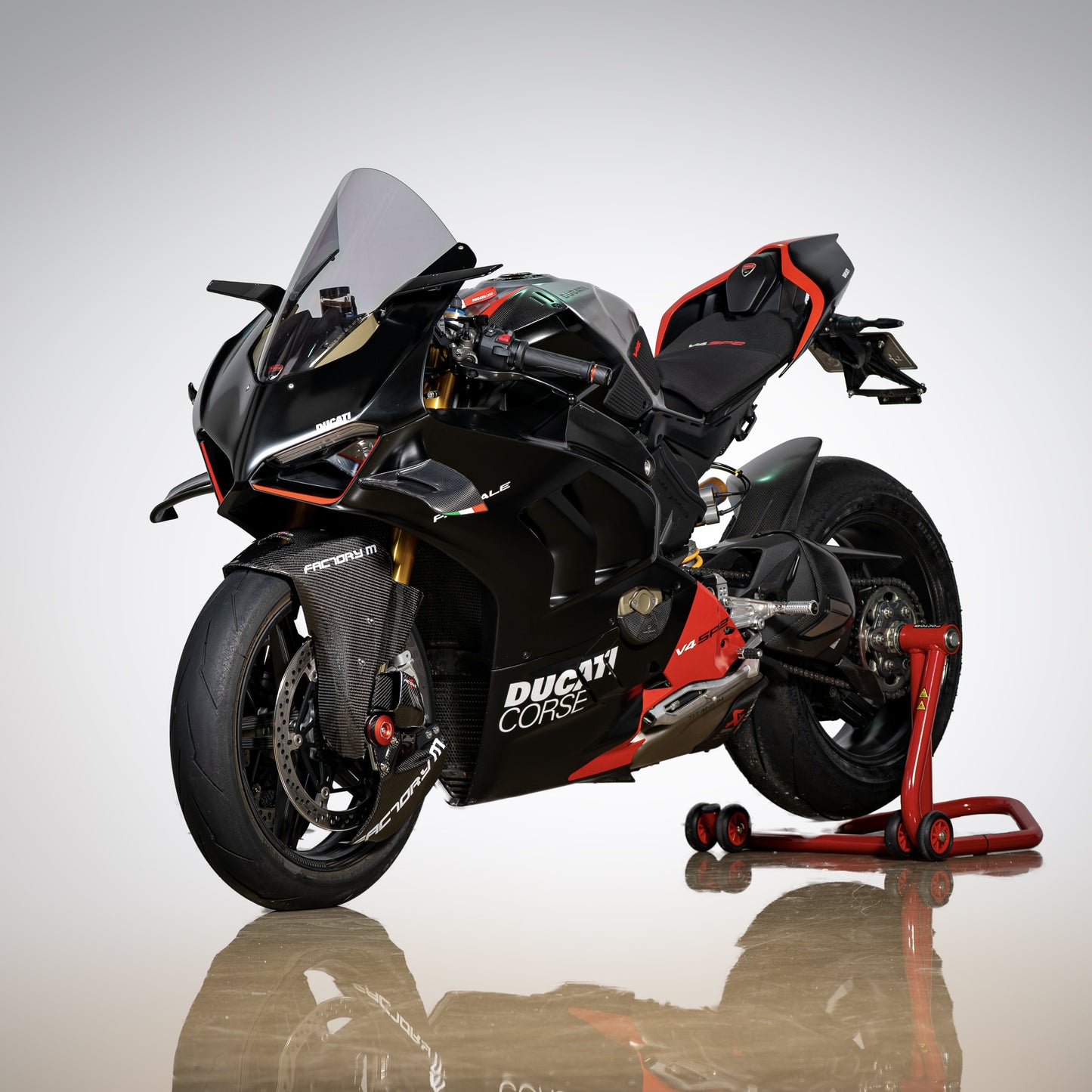 Twill Gloss Carbon Aero Disc and Caliper Cooler Set for DUCATI Panigale V4 S (-2024) / V4 SP2