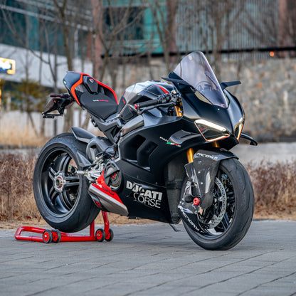 Twill Gloss Carbon Aero Disc and Caliper Cooler Set for DUCATI Panigale V4 S (-2024) / V4 SP2