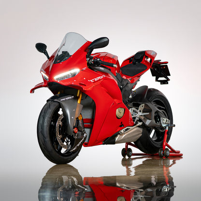 Plain Weave Matte Carbon Aero Front Fender for DUCATI Panigale V4 S (2025+)