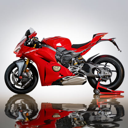 Plain Weave Matte Carbon Aero Front Fender for DUCATI Panigale V4 S (2025+)