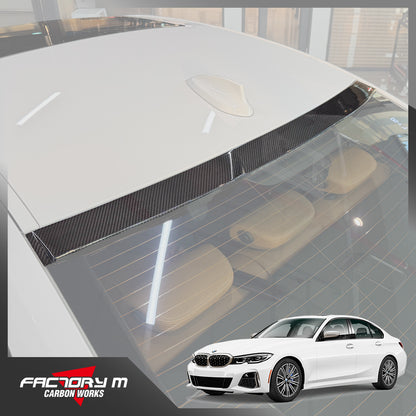 [FACTORY M] BMW G Body 3 Series Carbon Fiber Rear Roof Spoiler