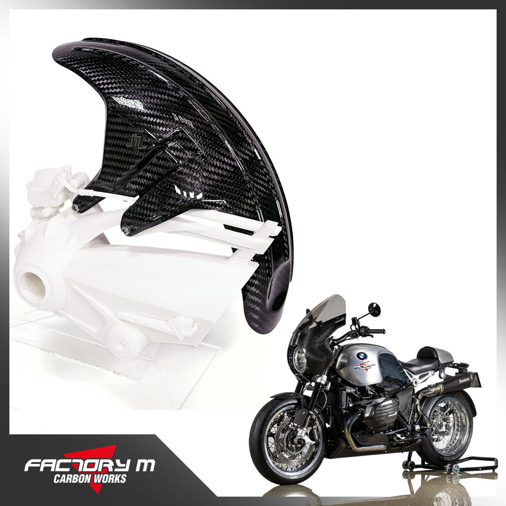 [FACTORY M] Carbon Fiber Rear Fender for BMW R nine T