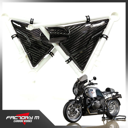 [FACTORY M] Carbon Fiber FRAME COVER for BMW R nine T